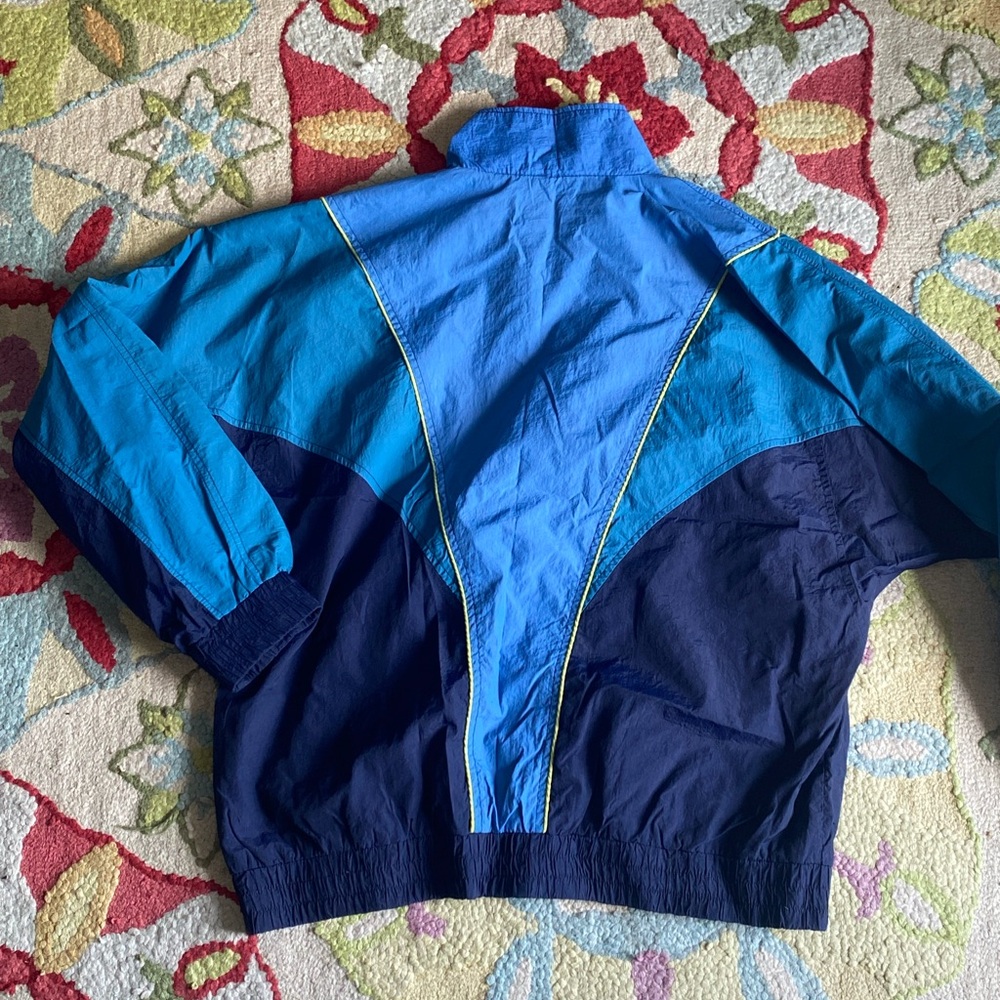 blue windbreaker - Picture 2 of 2